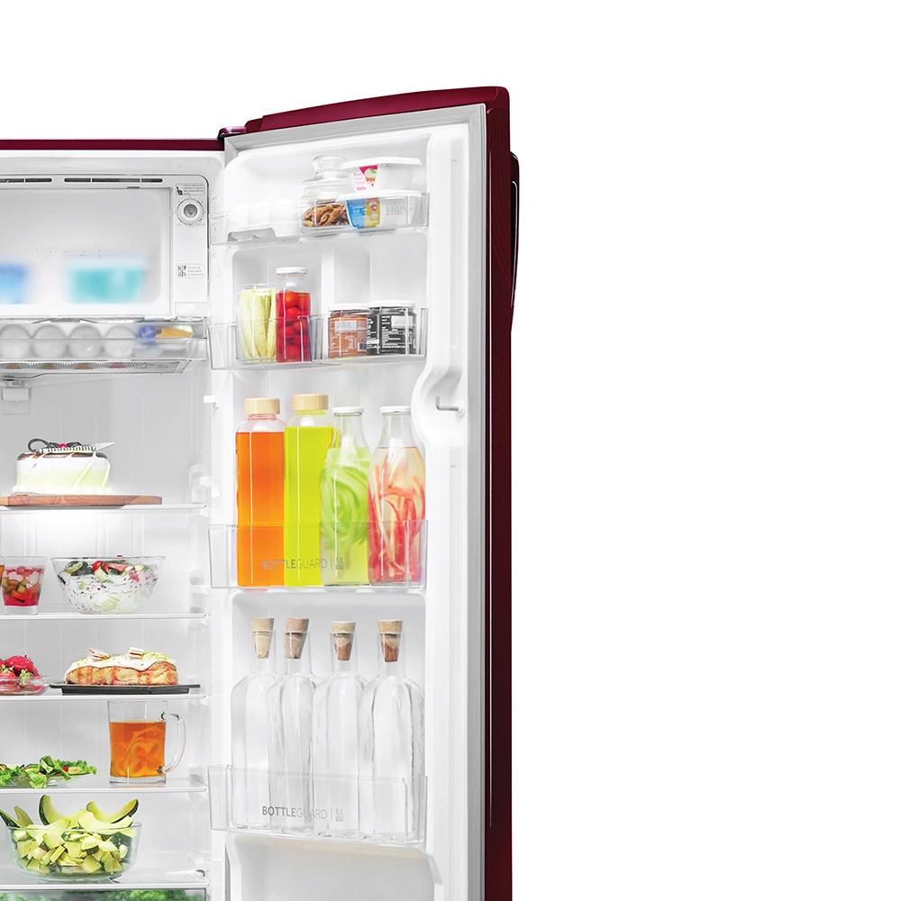 Haier 253 L  2 Star  Red Karen  Single Door Refrigerator